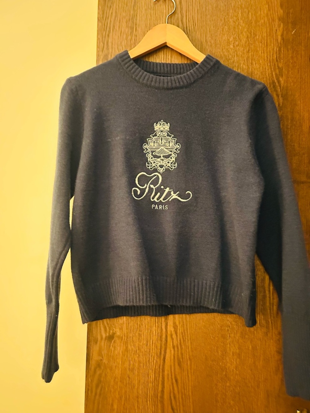 RITZ PARIS - Crewneck Sweater - Navy